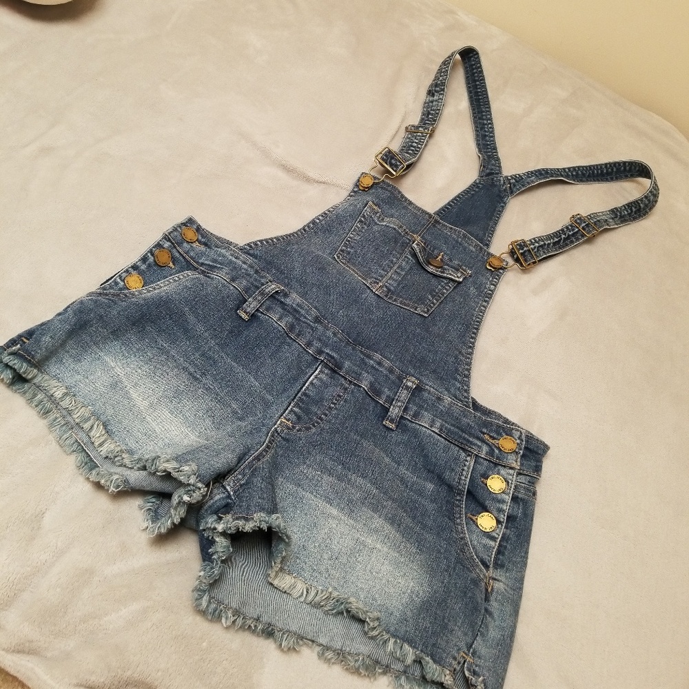 YMI shorts overalls